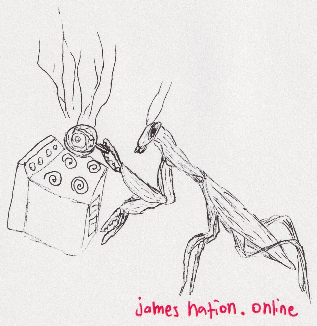 Sticker - Cooking Mantis