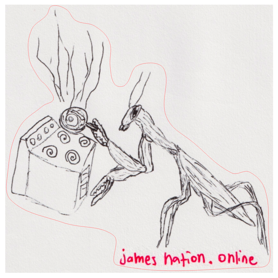 Sticker - Cooking Mantis